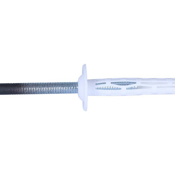 Кронштейн с дюбелем Global 011026 07 195 мм (цвет cod.07 grigio scuro opaco mettalizzato 2748 (черный)) A026ME19507 (A026ME19507)-4