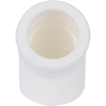 Угольник Kalde Россия d=20 45* для сварки полипропиленовых труб (белый)-1