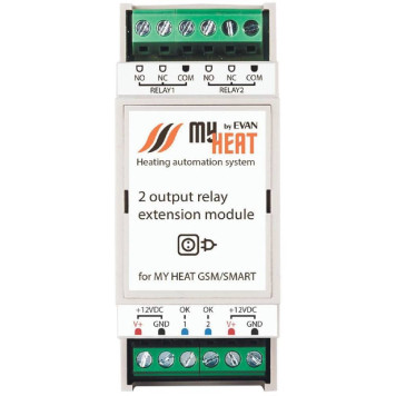 Блок реле ЭВАН 6295 на 2 выхода MY HEAT (6295)