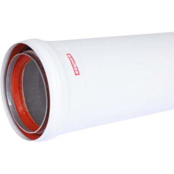 Удлинение утепленное ROMMER д.80/100 - 250 мм. RCA-0080-800250 (RCA-0080-800250)-2