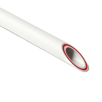 Труба армированная стекловолокном Pro Aqua RUBIS SDR 7,4 Белая 4м d= 63 PP-R (PA35018P)