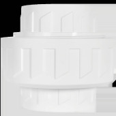 Муфта разъемная Pro Aqua d=50 PP-R пластиковая Белая PN 10 (PA19016)