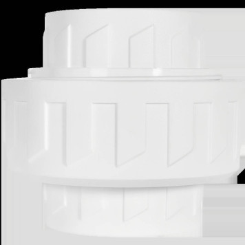 Муфта разъемная Pro Aqua d=50 PP-R пластиковая Белая PN 10 (PA19016)