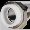Муфта комбинированная Pro Aqua d=50-2 PP-R разъемная (американка) НР Белая (PA21023)