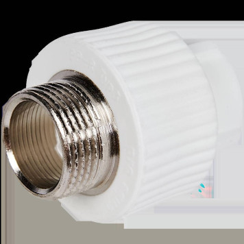 Муфта комбинированная Pro Aqua d= 20-3/4 PP-R НР Белая (PA23010P)