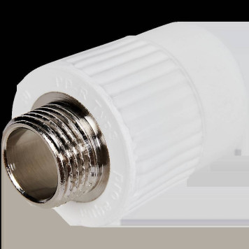 Муфта комбинированная Pro Aqua d= 25-1/2 PP-R НР Белая (PA23012P)