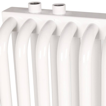 2-х трубчатый радиатор стальной ROMMER RST 2030/24 секции нижнее правое подключение RAL9016 RST-203024-020 (RST-203024-020)-4