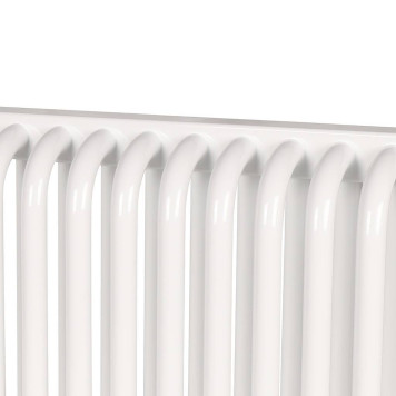 2-х трубчатый радиатор стальной ROMMER RST 2030/24 секции нижнее правое подключение RAL9016 RST-203024-020 (RST-203024-020)-5