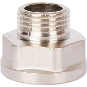 Переходник STOUT под ключ ВН никелированный 3/4 x1/2 (SFT-0073-003412)