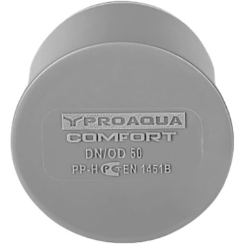 411000 Pro Aqua Comfort D 110 PP Заглушка (411000)-2
