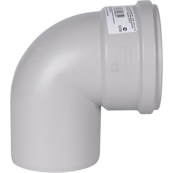 Отвод канализационный бесшумный STOUT D 110 х 87,5° (SKB-0012-011087)-1