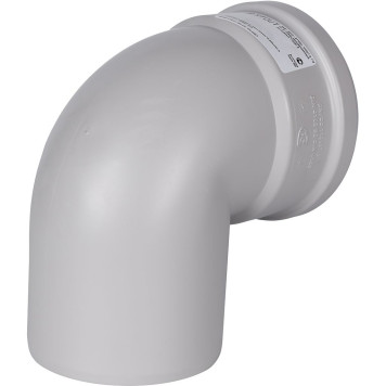 Отвод канализационный бесшумный STOUT D 110 х 87,5° (SKB-0012-011087)-2