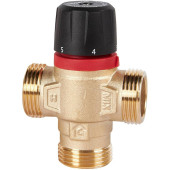 ROMMER RVM-0131-164325 Термостатический смесительный клапан для систем отопления и ГВС 1  НР 20-43°С KV 1,6 (боковое смешивание) (RVM-0131-164325)