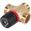 ROMMER RVM-0131-164325 Термостатический смесительный клапан для систем отопления и ГВС 1  НР 20-43°С KV 1,6 (боковое смешивание) (RVM-0131-164325)