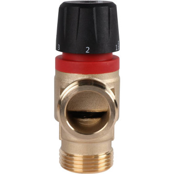 ROMMER RVM-0132-166025 Термостатический смесительный клапан для систем отопления и ГВС 1  НР 35-60°С KV 1,6 (боковое смешивание) (RVM-0132-166025)-2