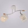 Светильник на штанге Reluce 01588-1 01588-0.3-02 WH+CR+WOOD