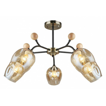 Люстра на штанге Reluce 02009-2 02009-0.3-05 AB+BK