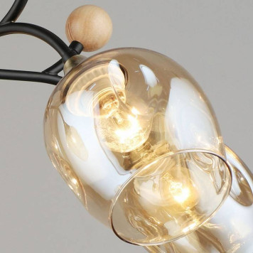 Люстра на штанге Reluce 02009-2 02009-0.3-05 AB+BK-1