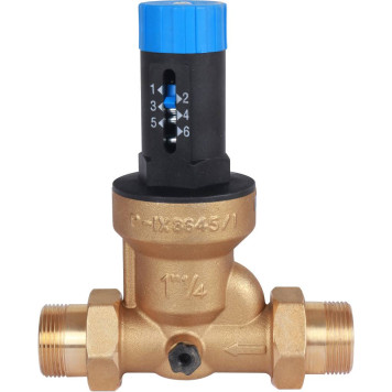 Редуктор давления Watts DRV 32 N DRV-N 1 1/4 с шкалой регулировки-1