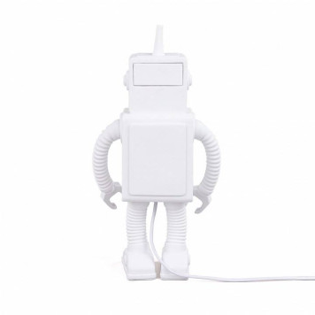 Настольная лампа декоративная Seletti Robot Lamp 14710-1