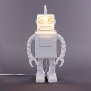 Настольная лампа декоративная Seletti Robot Lamp 14710-2