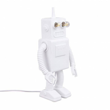 Настольная лампа декоративная Seletti Robot Lamp 14710-3