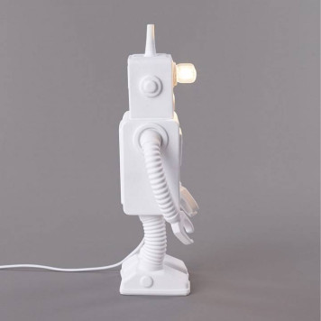 Настольная лампа декоративная Seletti Robot Lamp 14710-6