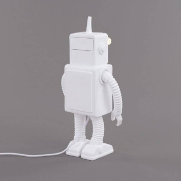 Настольная лампа декоративная Seletti Robot Lamp 14710-9