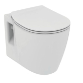 Унитазы Унитаз подвесной CONNECT в компекте: унитаз E803501, глубокий смыв, с сиденьем и крышкой E772401 IdealStandard E272701