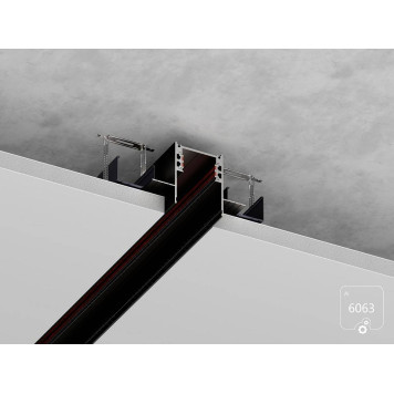 Трек встраиваемый 6063 TrackLine Track Edgeless 0611105-1