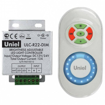 Контроллер-диммер с пультом ДУ Uniel ULC-R22-DIM 5947-1