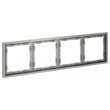 Рамка на 4 поста Voltum S70 VLS100405