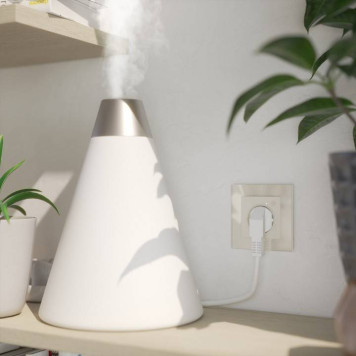 Розетка с заземлением и с шторками, без рамки с Wi-Fi Werkel слоновая кость W1171603-4