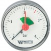 Манометр аксиальный Watts F+R101(MHA) 63мм, 0-4 бар.