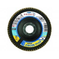 Лепестковые шлифовальные диски  Superior Zircon Plus 80 Bomb 125x22,23mm (5242307)