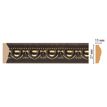 Молдинг DECOMASTER 128D-56 (27*15*2400мм)