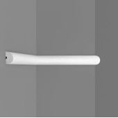 Молдинг гладкий DECOMASTER D034 ДМ (19*12*2000мм)