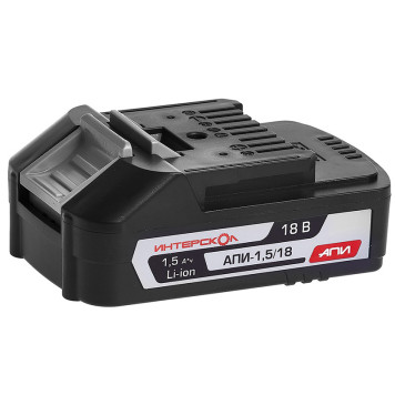 Аккумулятор ИНТЕРСКОЛ АПИ-1,5/18 (слайдер)
