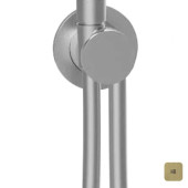 Almar Modular Вывод из стены в комплекте со шлангом (закладная заказывается отдельно), цвет: латунь брашированная ПВД. E192000.HB