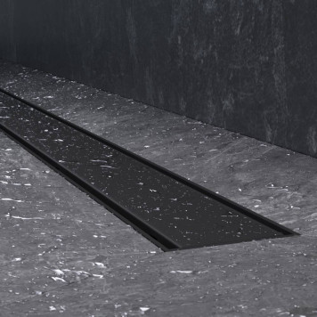 W02SC-U11-090-04BM Трап для душа линейный, универсальный затвор Tile, 90 см-3