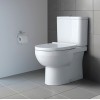 Duravit DuraStyle basic Унитаз-моноблок 36.5х65см., безободковый, слив универсальный, цвет: белый