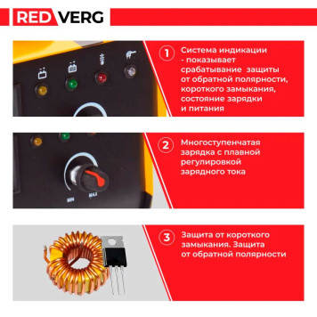 Устройство зарядное инверторного типа REDVERG RD-IC23N-8