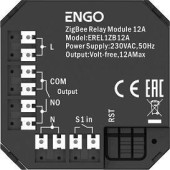 Модульное реле ZigBee 12A, сухой контакт