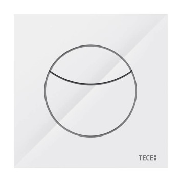 TECEflushpoint Панель смыва, 2 клавиши, квадратная, цвет: белый. 9240978
