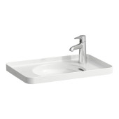 Laufen Val Раковина 55х36см., врезная сверху, без отв., без перелива, SaphirKeramik, цвет: белый. 8.1728.1.000.112.1