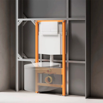 Salini Gemelli Инсталляция для подвесного унитаза 13.5х50х112см. 30P1WFST111-1