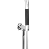 Cisal Cherie Душевой гарнитур:ручная лейка,шланг 150 см,вывод с держателем, цвет: хром. CE00303021