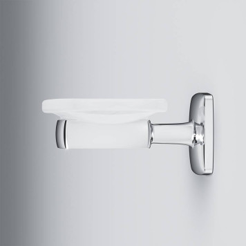 A9034200 Мыльница стеклянная с настенным держателем-3