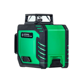 Комплект лазерный уровень INSTRUMAX greenliner 3-360 Set + штатив-штанга элевац. lp-300 в комплекте-4
