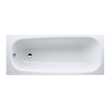Laufen Pro Ванна встраиваемая, 170x70см., эмалированная сталь (3,5 мм), шумоизоляционное покрытие, без отверстий для ручек, цвет: белый. 2.2495.0.000.040.1